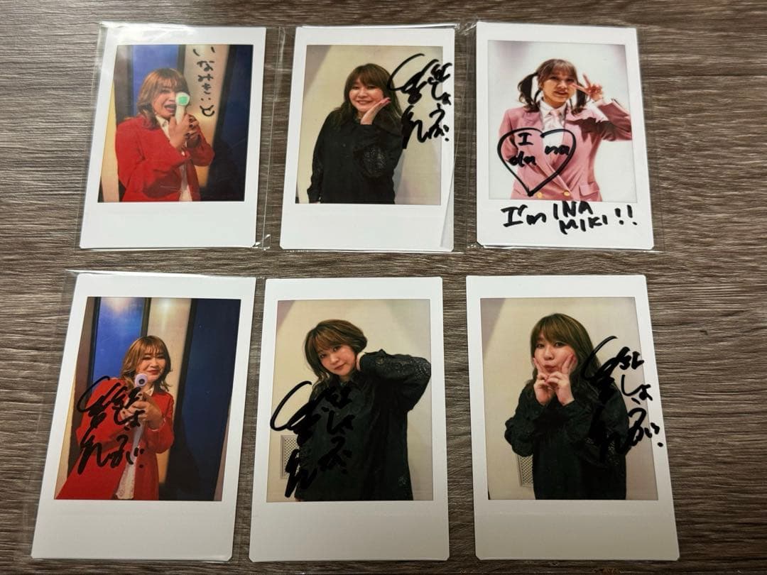 ZiDol いなみき チェキ