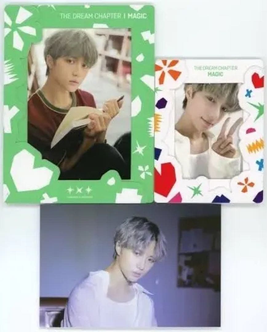 ボムギュ ペーパーフレーム magic トレカ セット