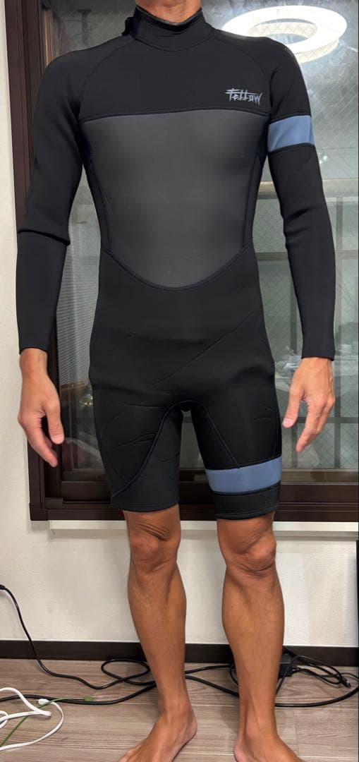 新品　フェロー　ウェットスーツ　ロングスプリング　サイズLB