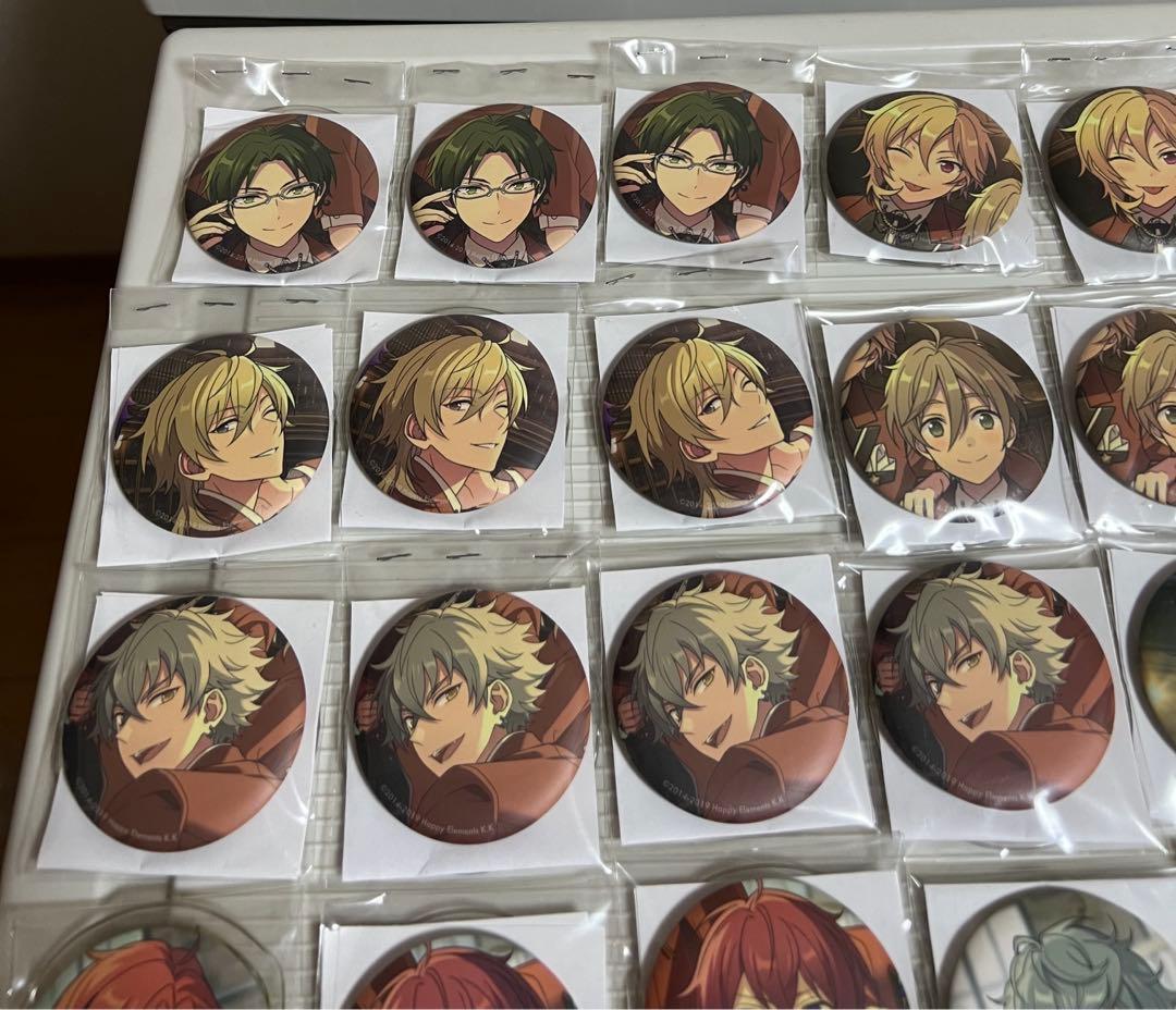 あんさんぶるスターズ！！ 5周年缶バッチ、朱桜司 、月永レオ