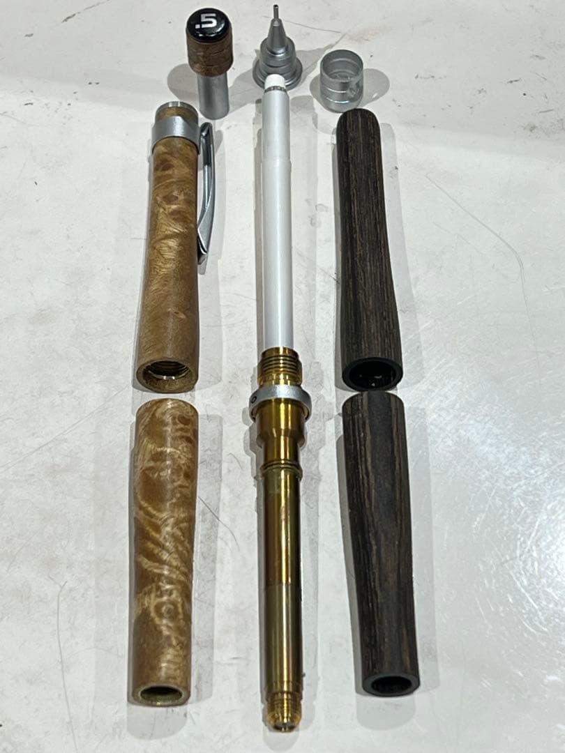 S20 0.5mm マーブルウッド　ノックボタン