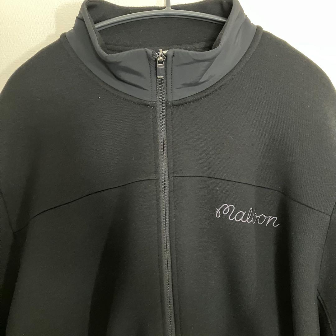 【レア】マルボンゴルフ malbongolf ジップアップブルゾン 黒 XL