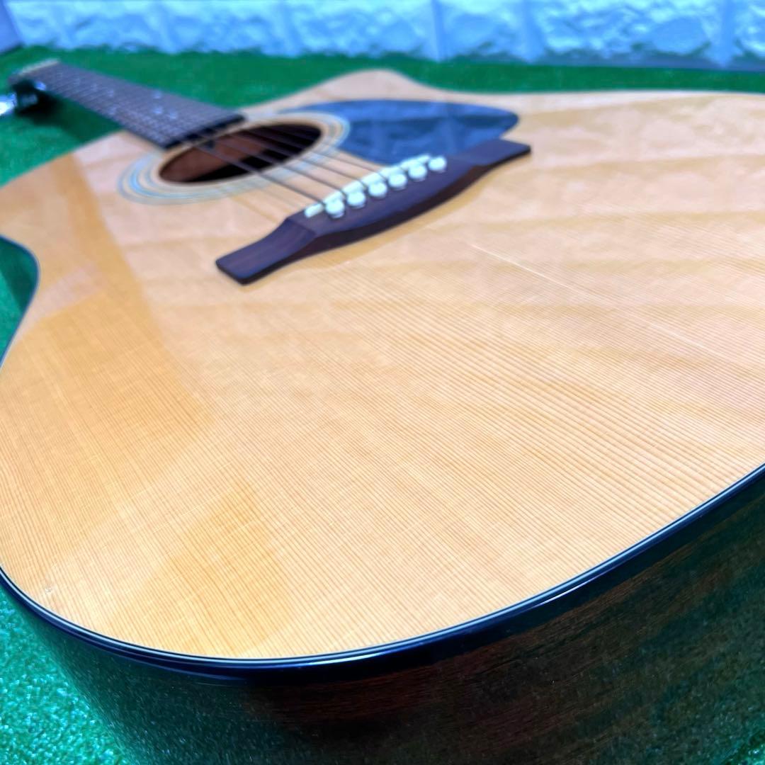 極上　Fender CD-60CE NAT アコースティックギター ハードケース