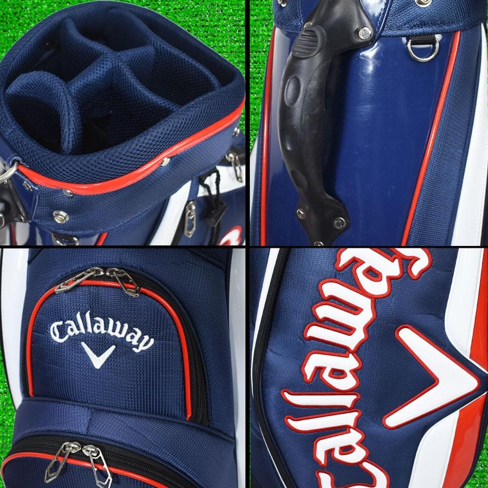 Callaway/キャロウェイ ゴルフ キャディバッグ９型【ネイビー】美品！