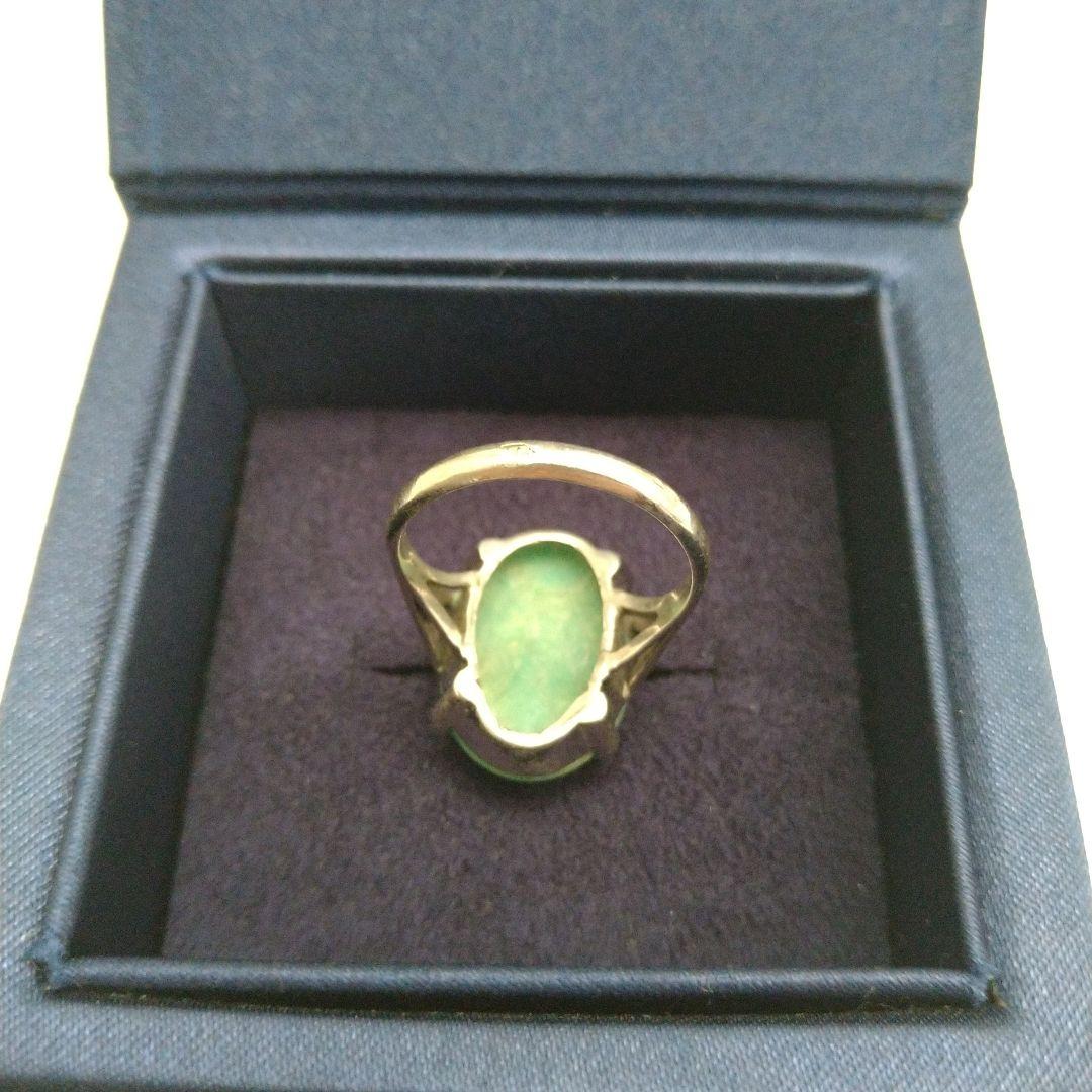 アンティーク　オーバルストーン？リング