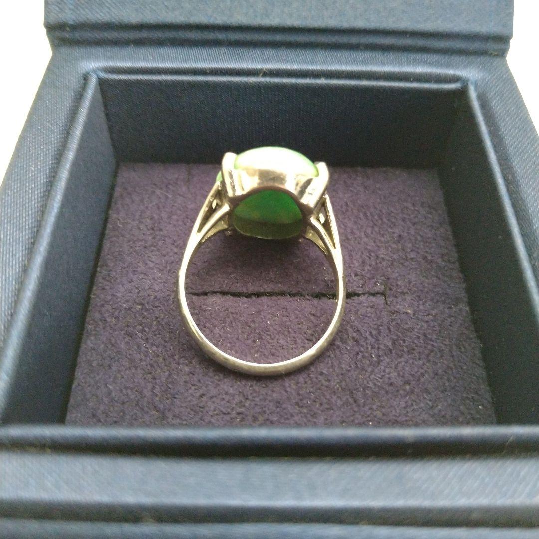 アンティーク　オーバルストーン？リング