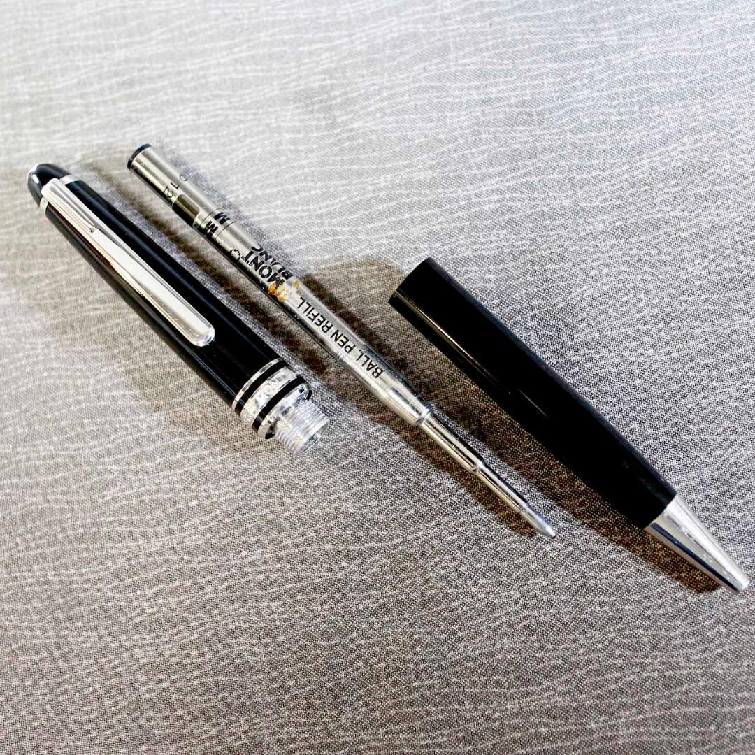 【送料込み】モンブラン ボールペン １６４ マイスターシュテュック プラチナ