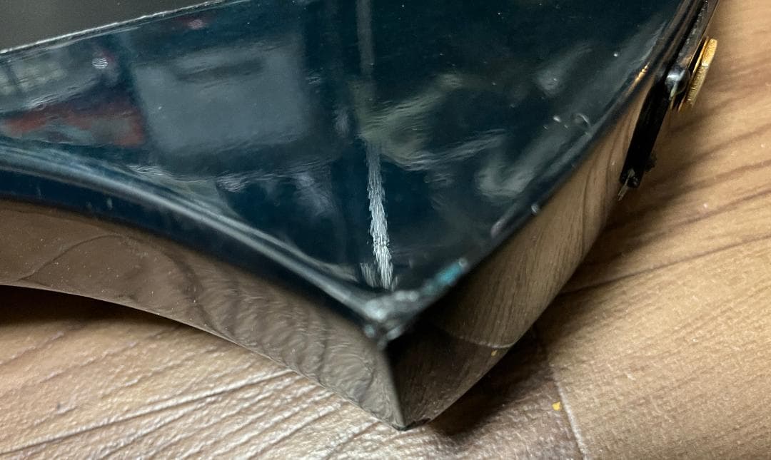 B.C.RICH モッキンバード シースルーブラック 虎目 ディマジオ ケース付