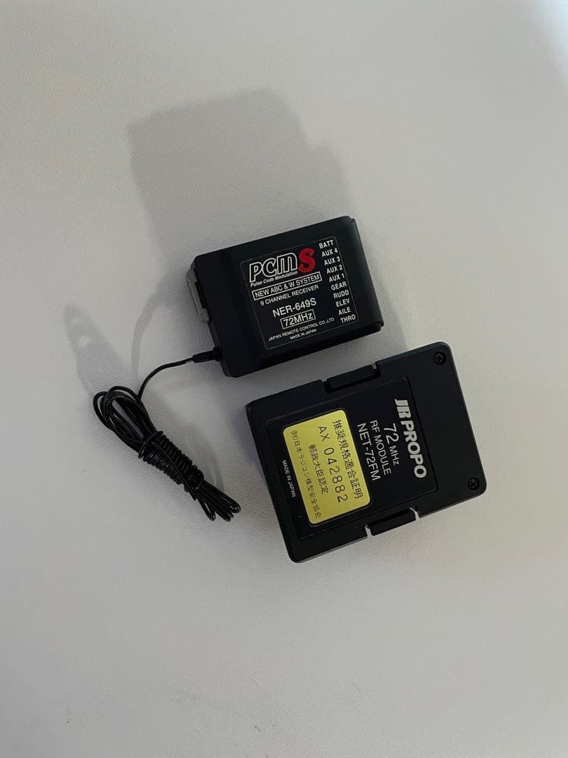 PCM10HS送信機本体•受信機 JR