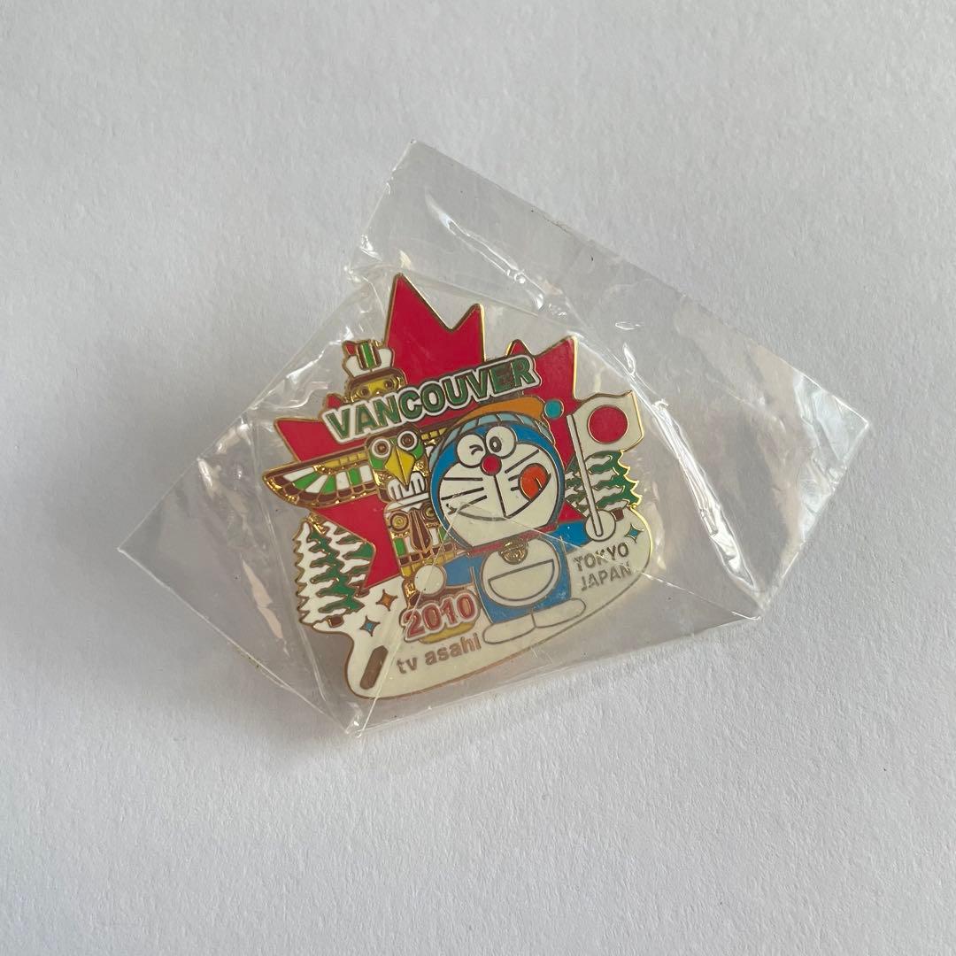 【お値下げ中】【新品】オリンピック　ピンバッジ　ドラえもん　バンクーバー