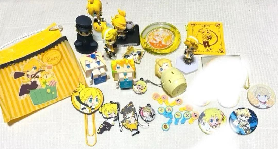 【希少品】鏡音レン レン ボカロ 缶バッジ ボーカロイド グッズ まとめ売り