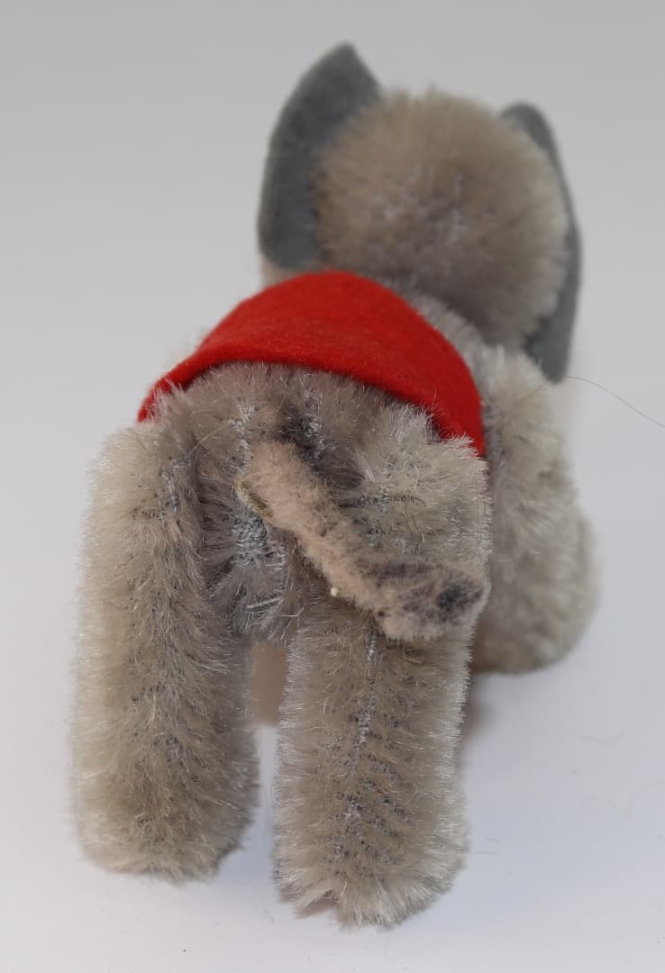 Schuco 1959年製 7325-Elefant 9cm グレーぬいぐるみ象