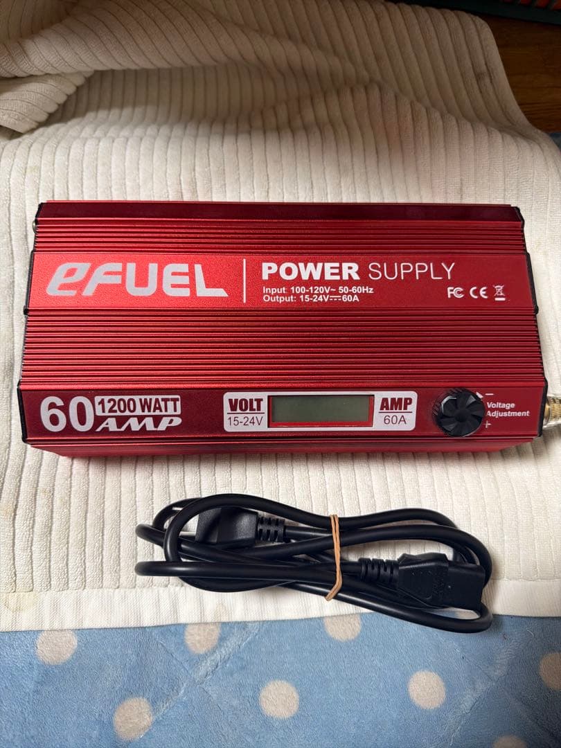 efuel 1200W 安定化電源60A