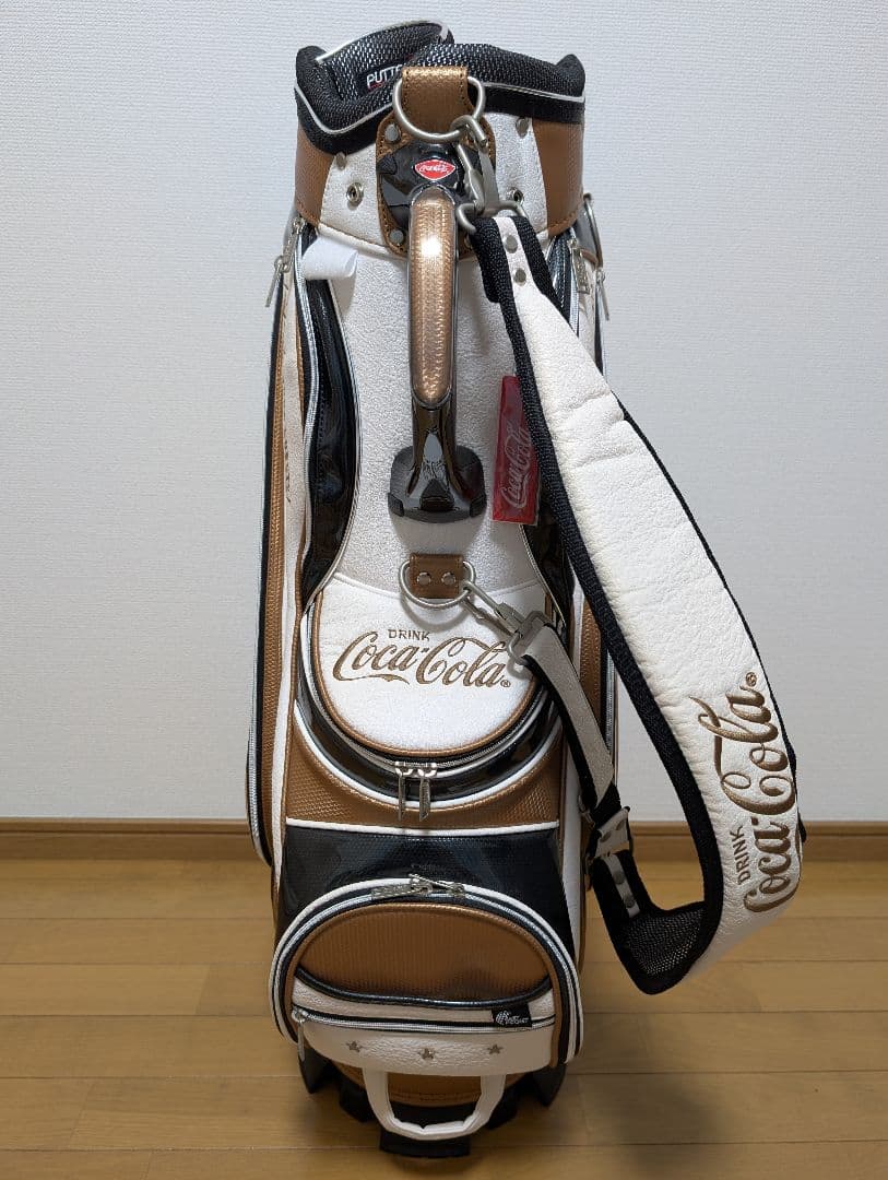 コカコーラ ゴルフキャディバッグ ＆ シューズケース