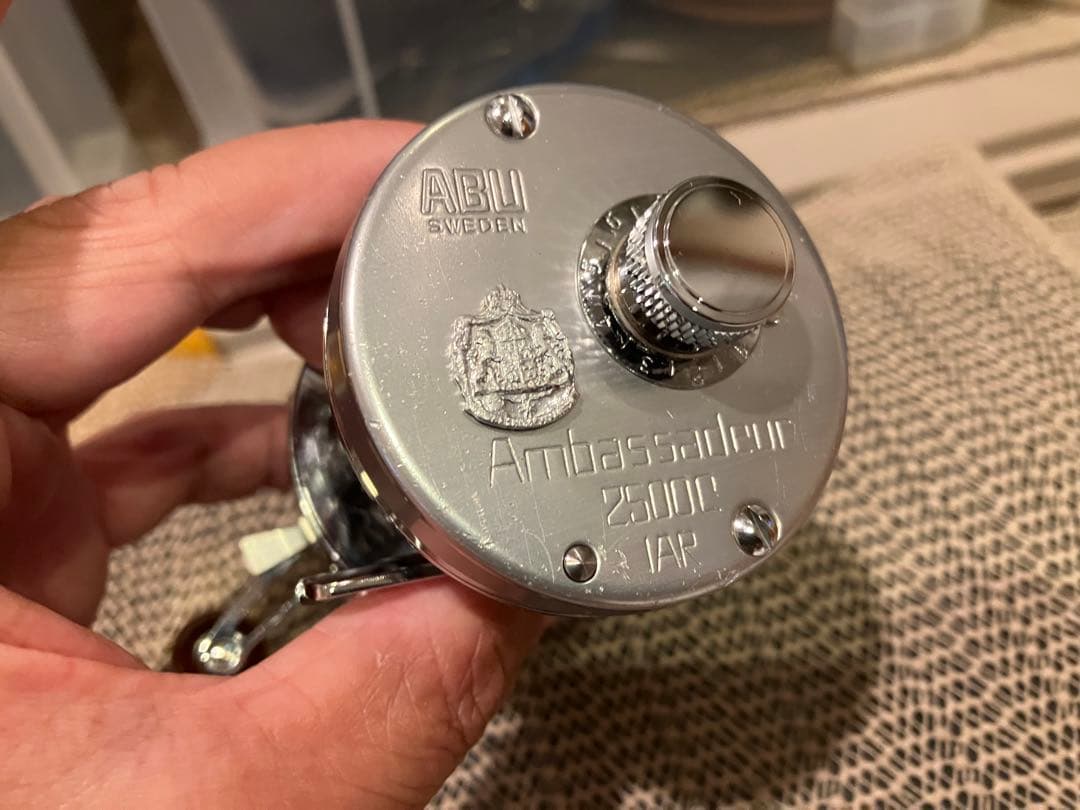 ABU アンバサダー2500c IARアベイル　新品パーツ　フルカスタム後未使用