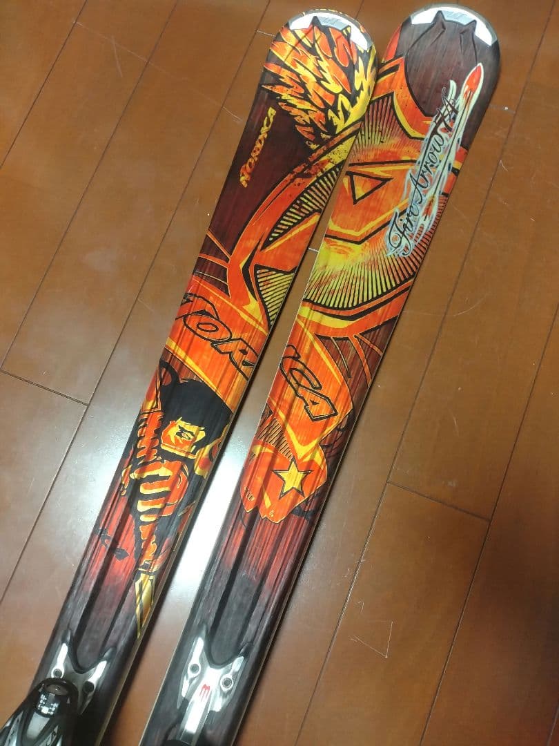 【美品☆】170cm　NORDICAスキー板セット☆　送料無料！
