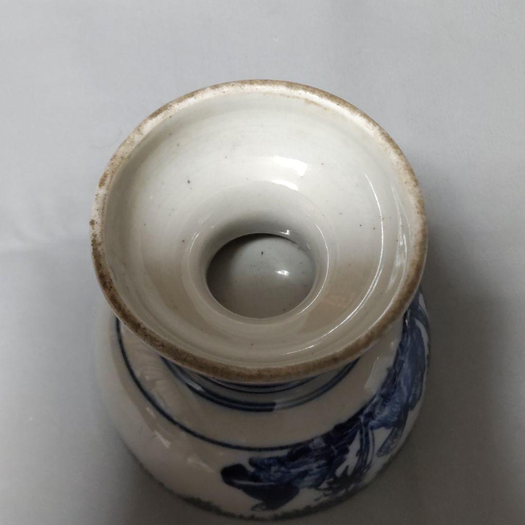 鮮やかな藍が素敵!昔の盃洗