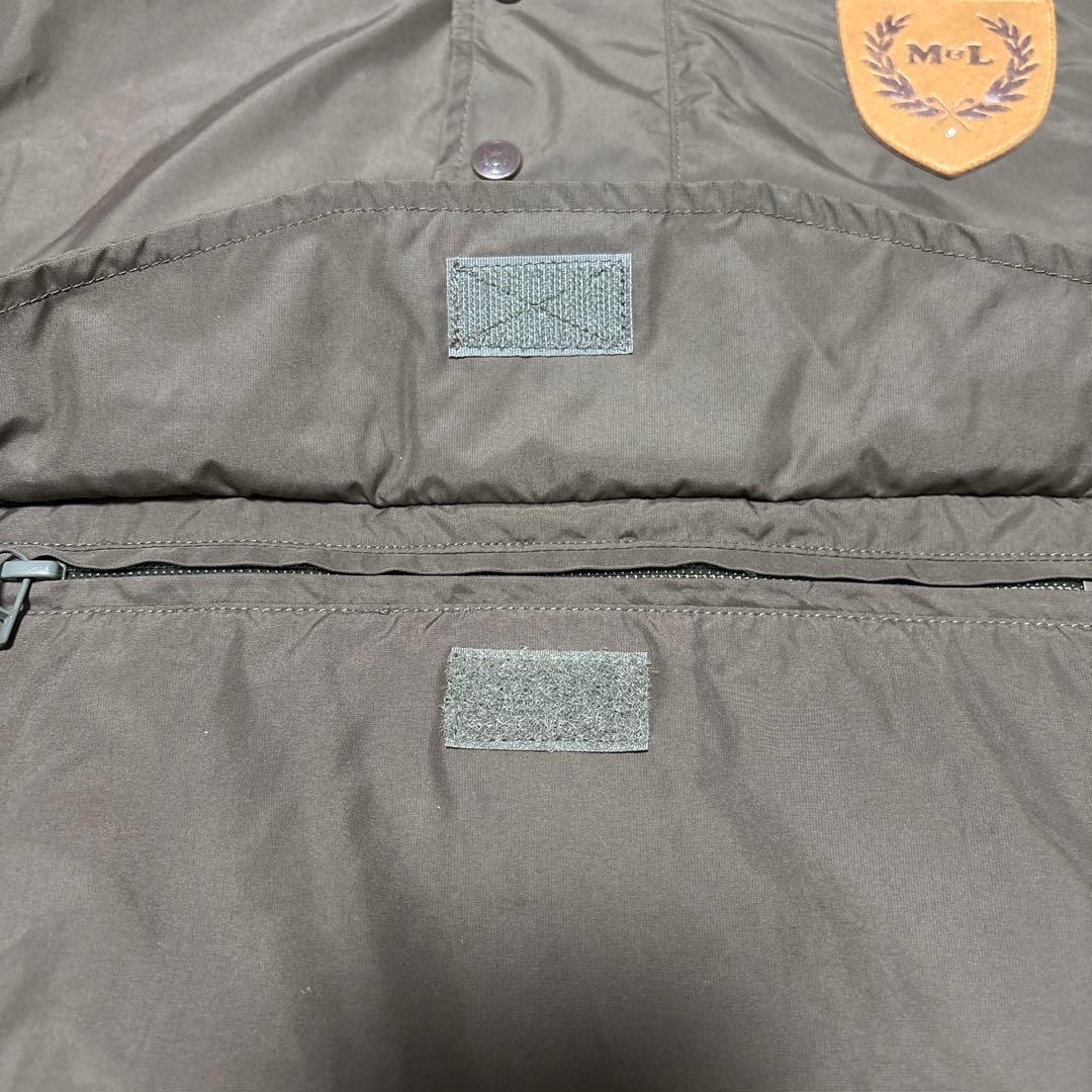 MARK&LONA（マークアンドロナ）オリーブグリーン　プルオーバージャケット