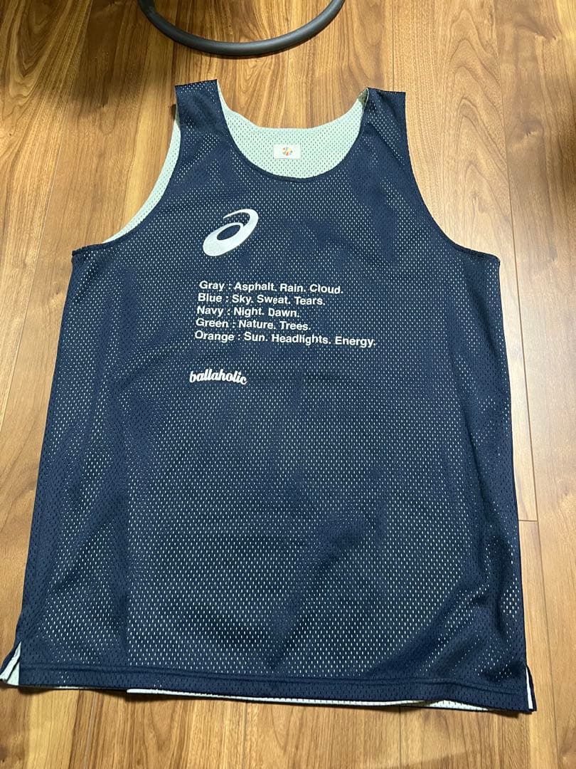 Asics x ballaholic メッシュ タンクトップ L
