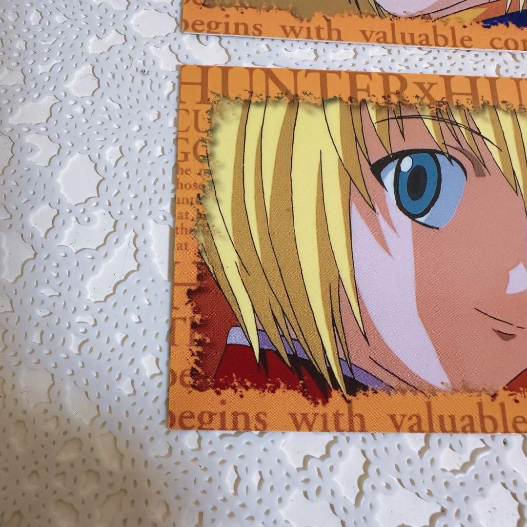 HUNTER×HUNTER クラピカ　スクラッチカード4枚 非売品