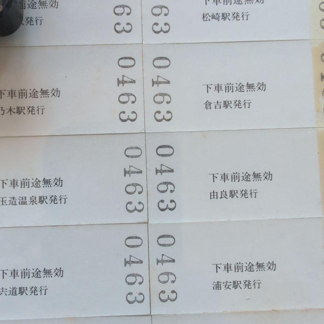 米子鉄道局さよなら記念きっぷ付き壁掛け時計　鉄道マニア必見