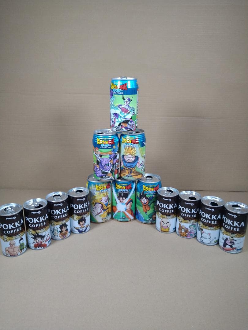 ポッカ、ドラゴンボールの缶、希少