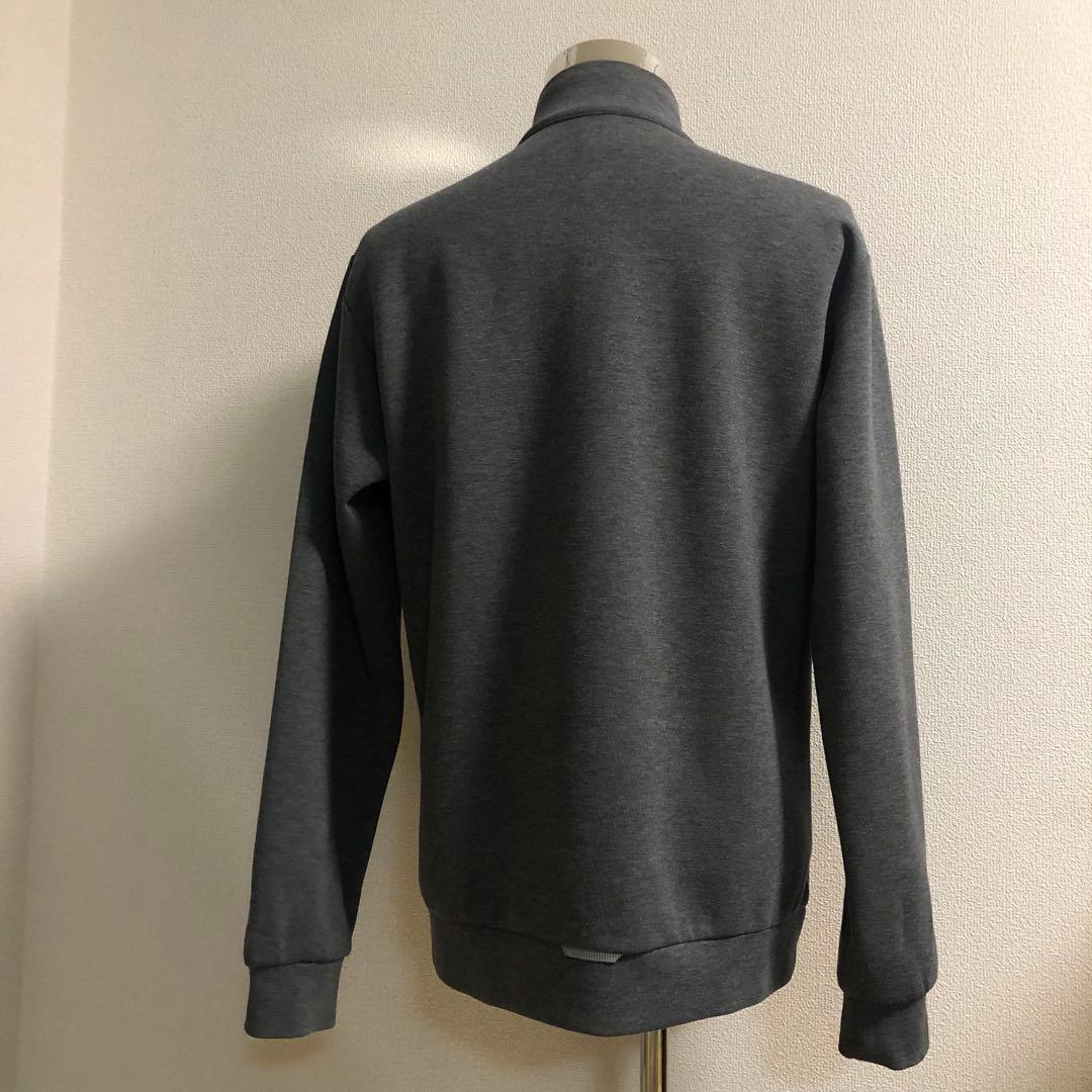 オークリー テック系 ジップアップ ジャケット◆グレー XLサイズ