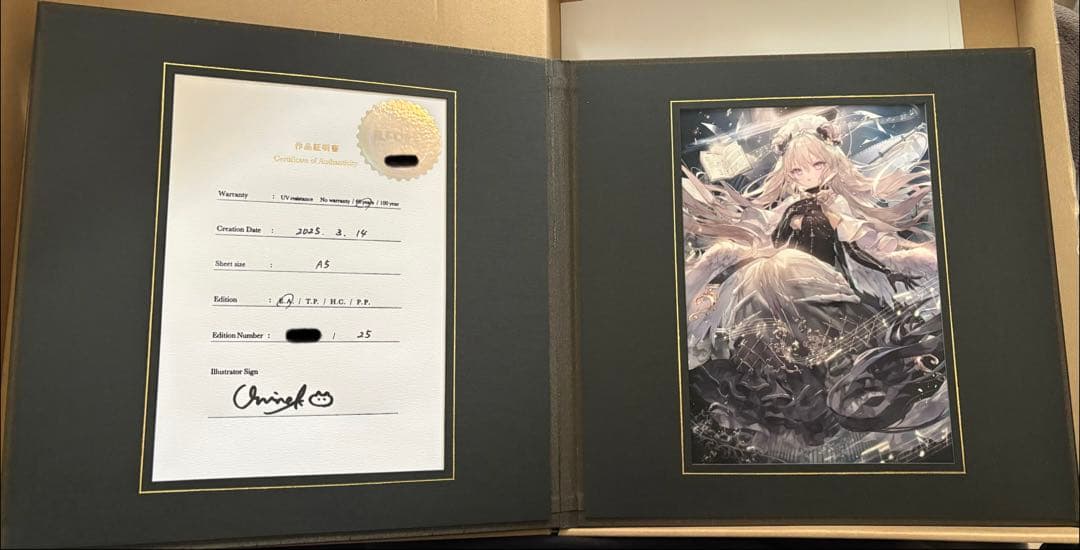 おにねこ X-ART 直筆サイン入りA5ジークレー まとめ売り