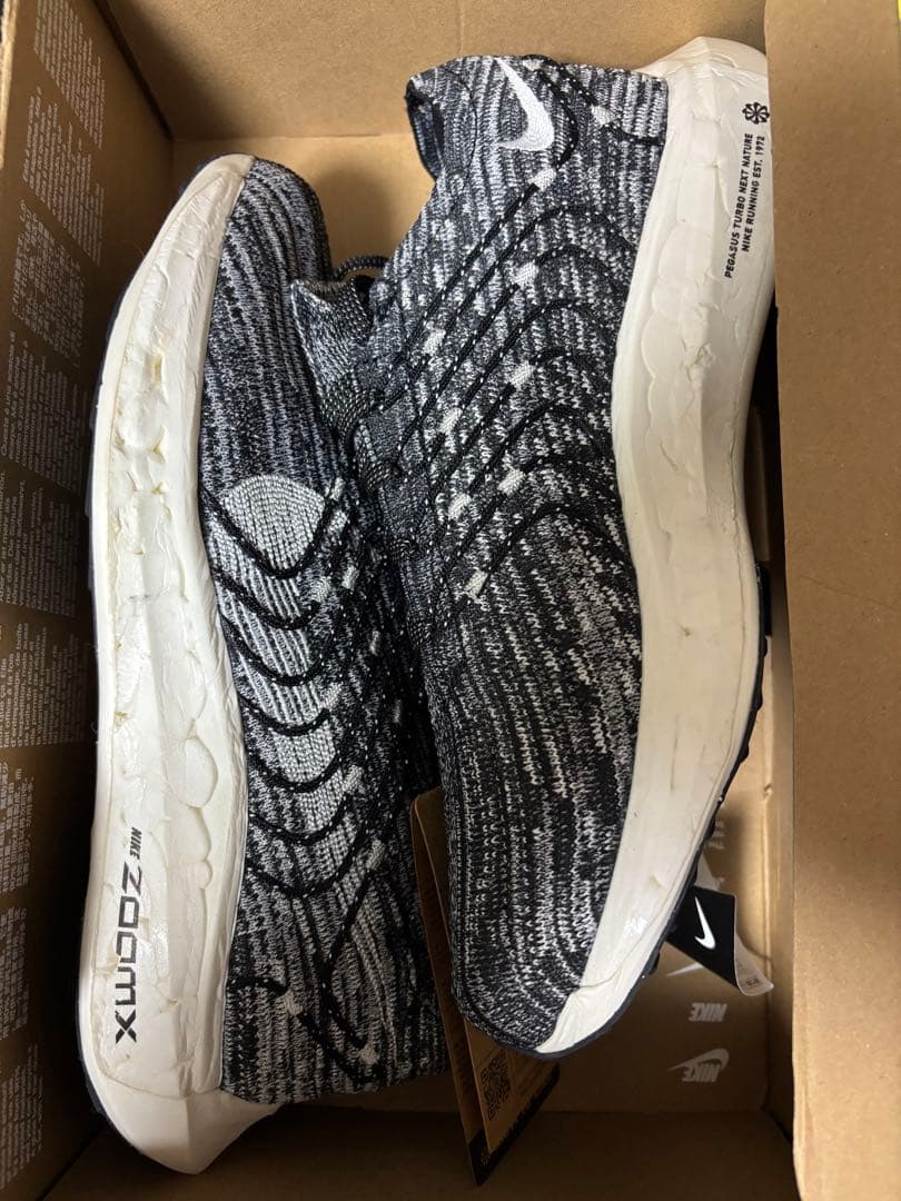 NIKE PEGASUS TURBO ブラック/グレー