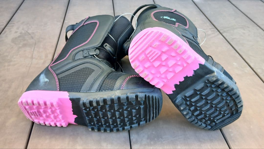 Stella スノーボードブーツ 24cm ブラックピンク