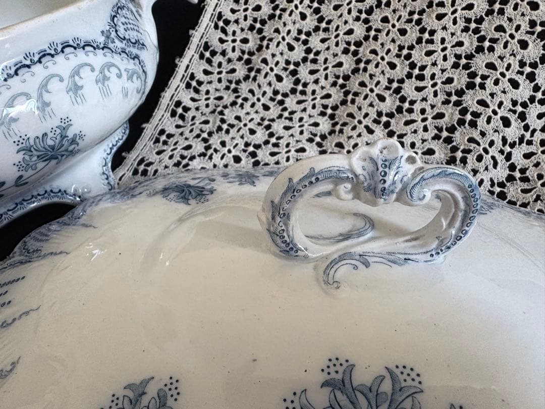 美品 サンタマン窯 レジャンス REGENCE レギュミエ スーピエール