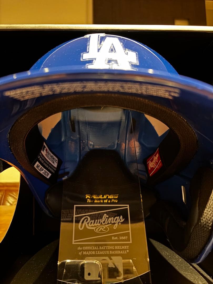 Rawlings MLB レプリカヘルメットロサンゼルスドジャース大谷山本佐々木