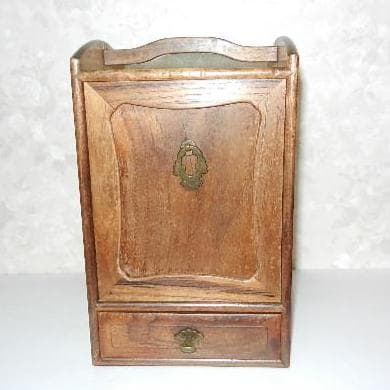 アンティークな手提げ付小引き出し