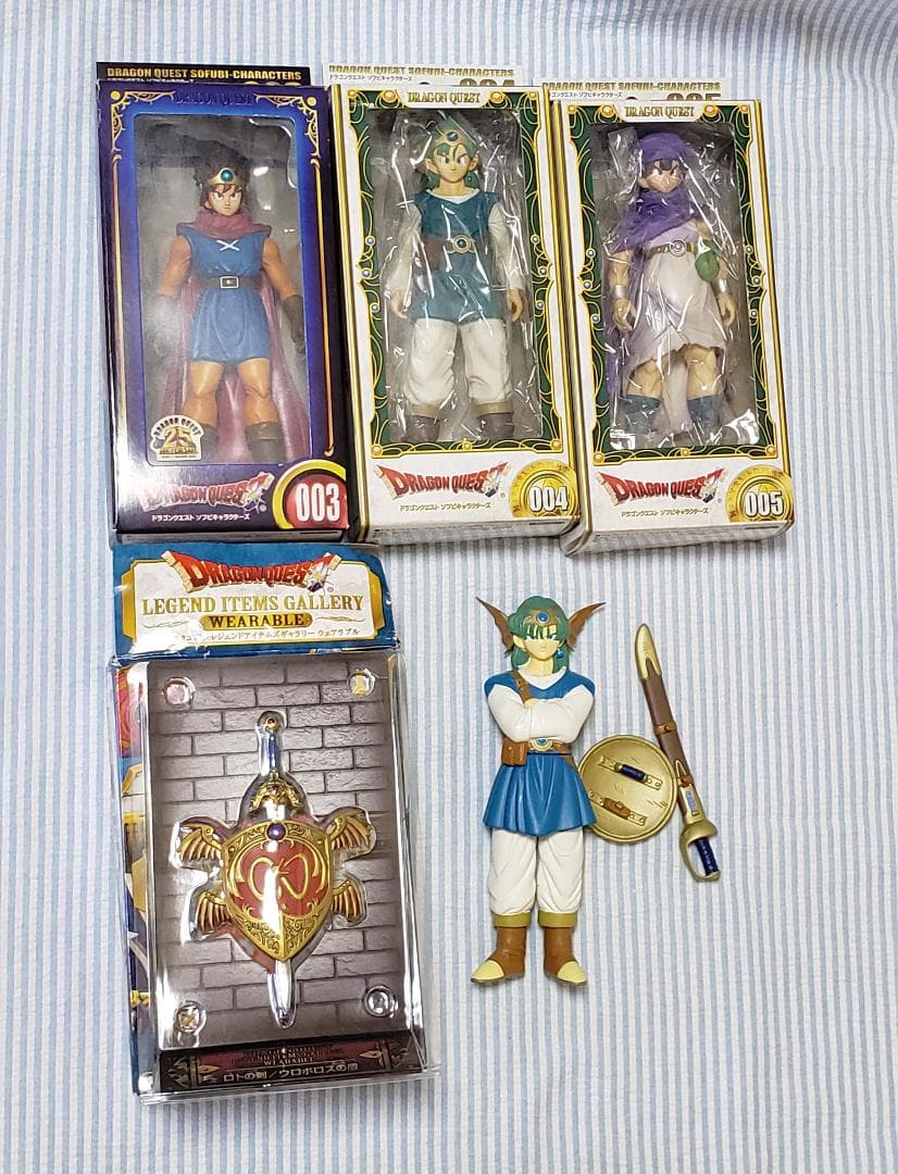 ドラクエ　ソフビキャラクターズセット