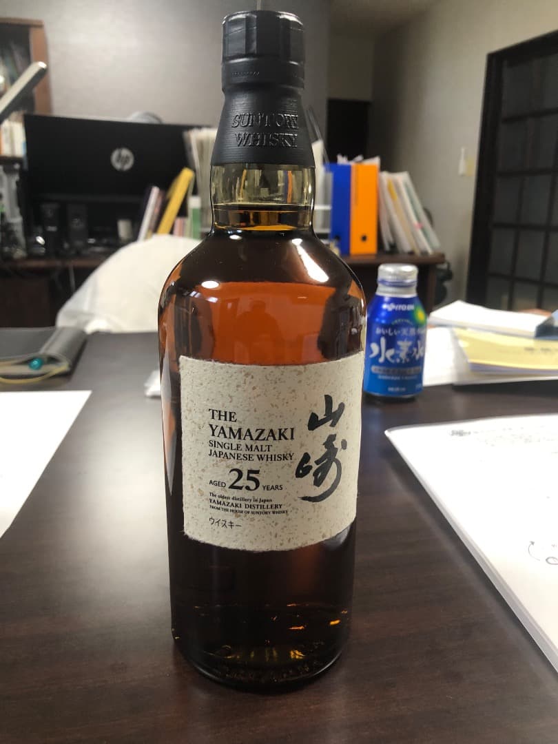 山崎25年！ サントリー ウイスキー 山崎 25年