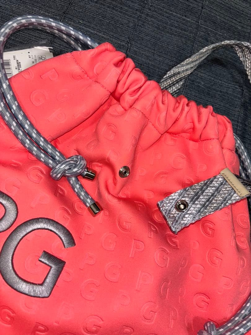 （新品）パーリーゲイツ 、トリコロゴシリーズ、 シューズケース ＜PGPRO＞