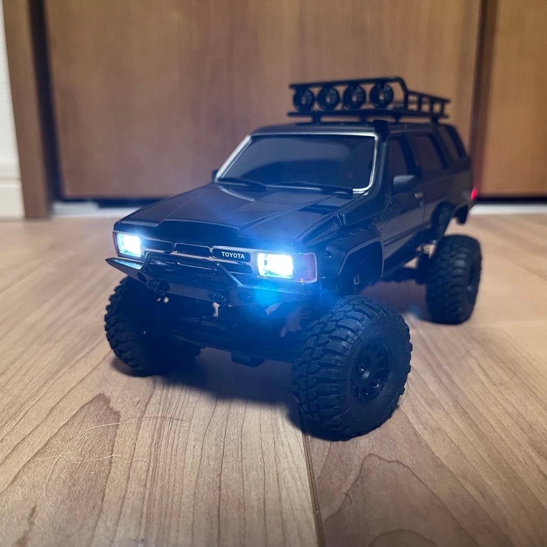 ミニッツ4×4 トヨタ4ランナー　ボディカスタムパーツ、LED付