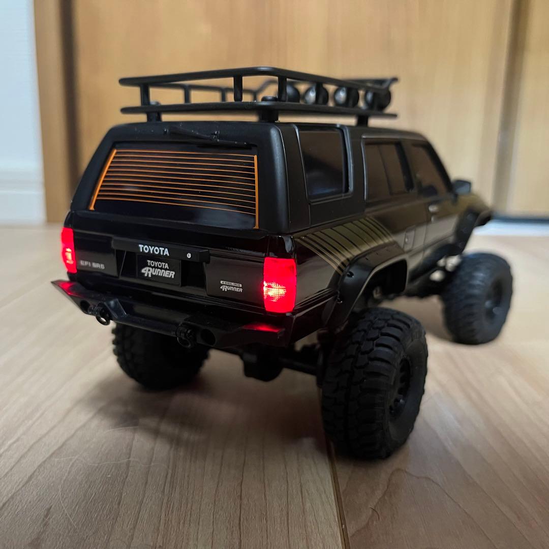 ミニッツ4×4 トヨタ4ランナー　ボディカスタムパーツ、LED付