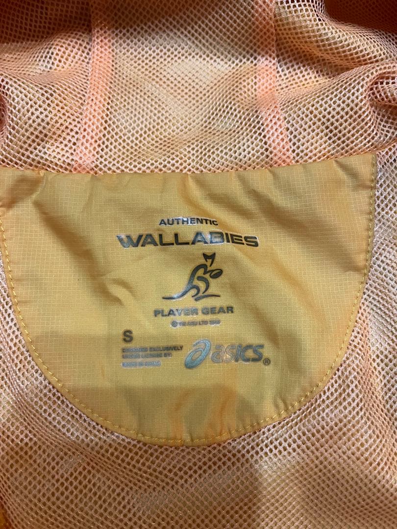 ラグビー　オーストラリア代表　ワラビーズ　ナイロンジャケット　アシックス