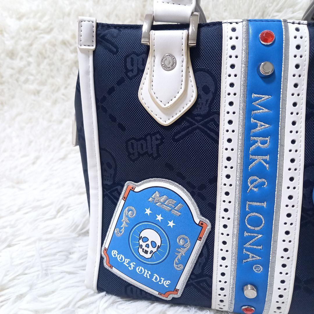 ●希少●　マークアンドロナ　GOLF　カートバッグ　タッセル　スカル　2023年