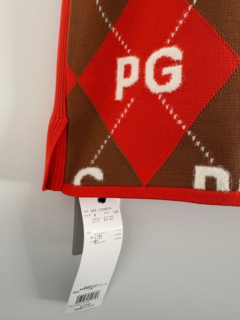 新品・PEARLY GATES 【定価35200円】ニットスカート Sサイズ