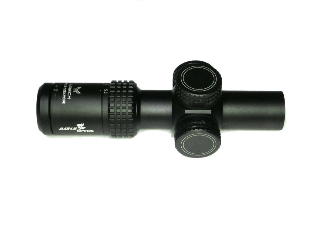 1.5-5.5x20ショートズームスコープ赤緑発光小型コンパクトスコープ新品