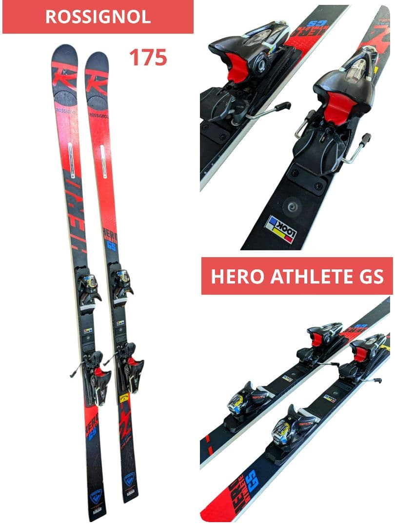 Masha-k　ROSSIGNOL HERO ATHLETE GS 175