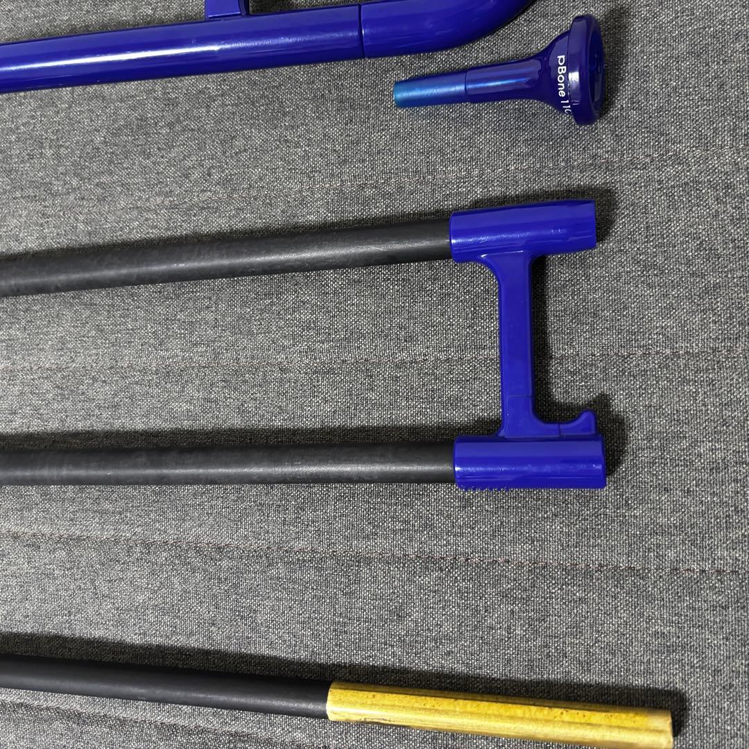 【希少色】pInstruments pBone ピーボーン トロンボーン ブルー