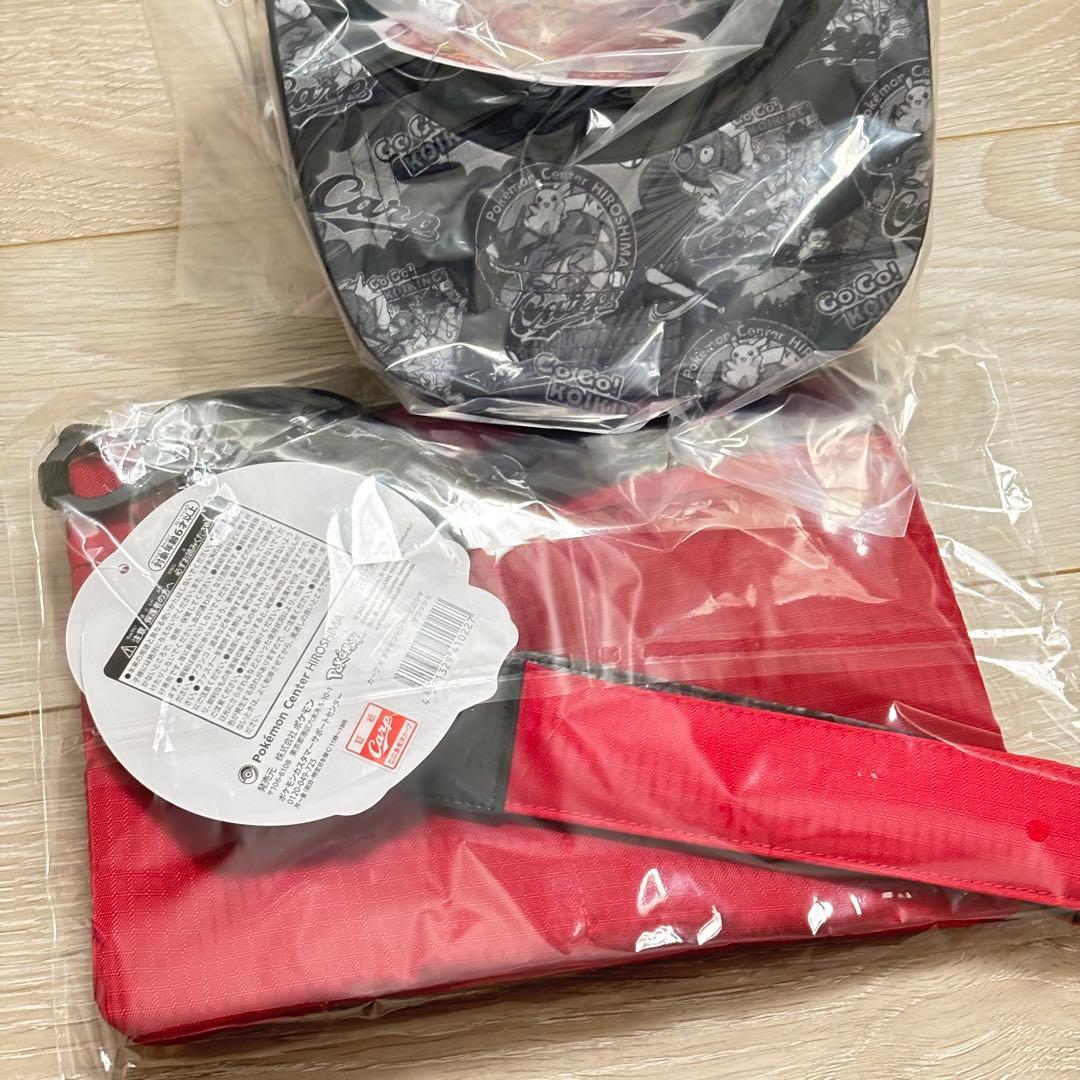 カープ×ポケモンセンターヒロシマ キャップ　ポケセン　コラボ　サコッシュ