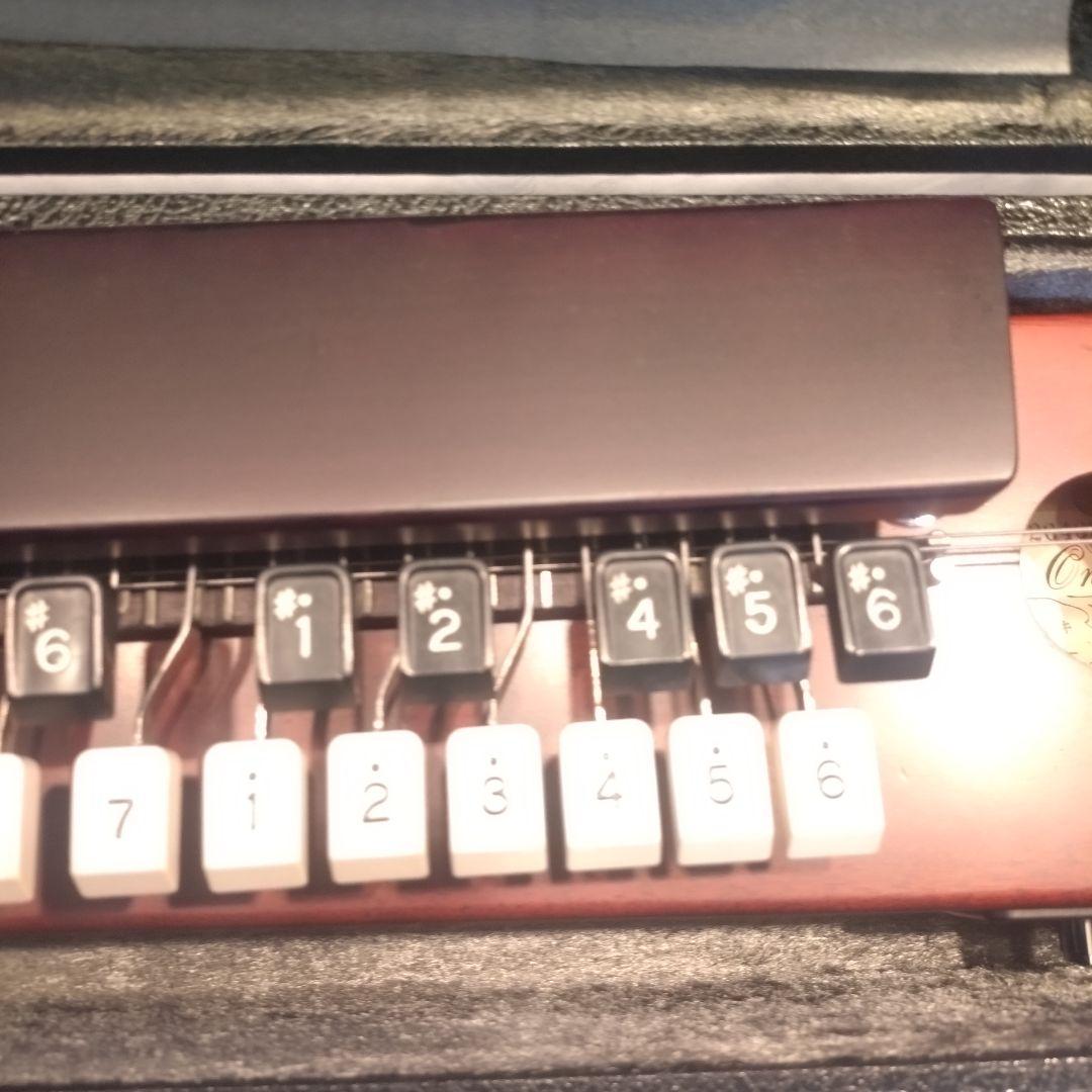 Zen-On テナーエレキ大正琴　牡丹？ 取扱説明書付き