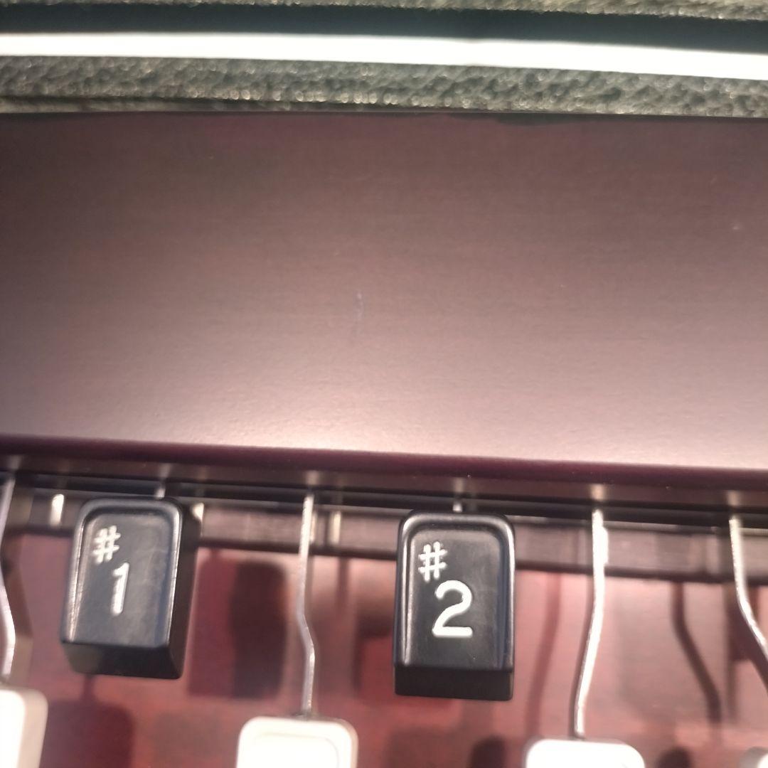 Zen-On テナーエレキ大正琴　牡丹？ 取扱説明書付き