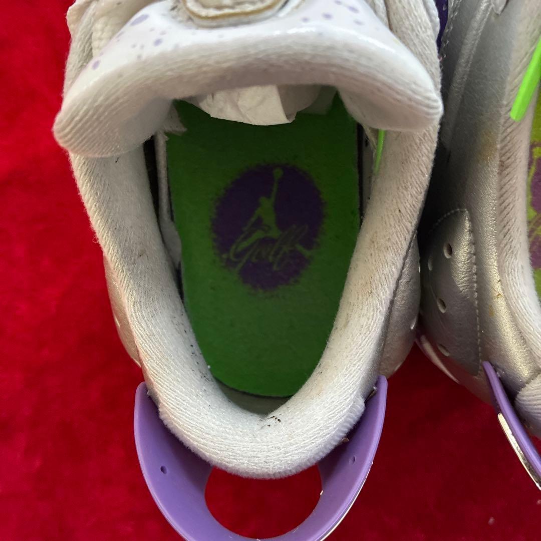 エア ジョーダン 6 jordan golf 紫/グレー