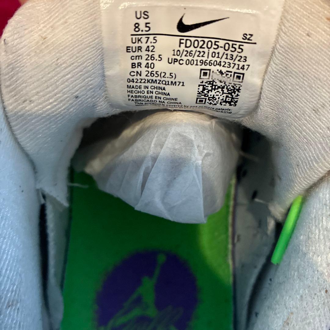 エア ジョーダン 6 jordan golf 紫/グレー