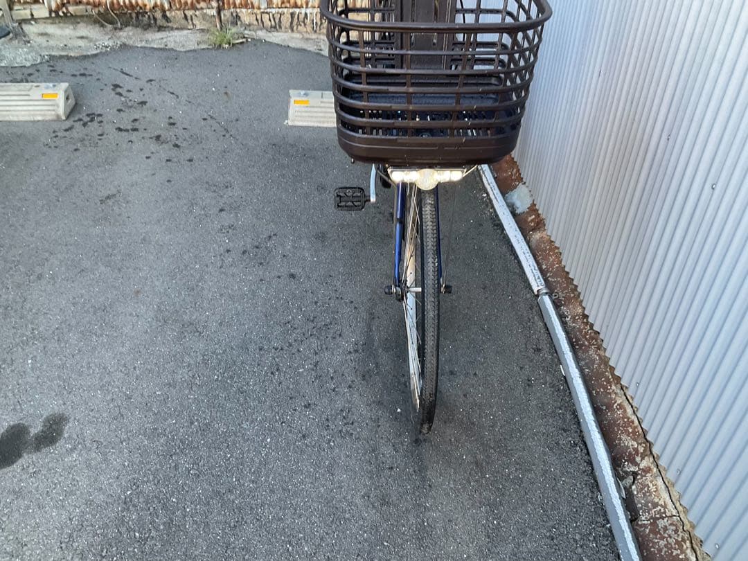 パナソニック最新機種電動アシスト自転車viviDX26インチブルーボディー